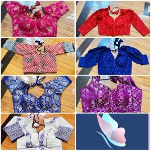 Designer saree blouses